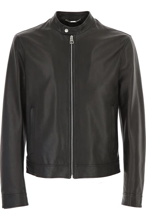 versace lederjacke herren|versace jackets for men.